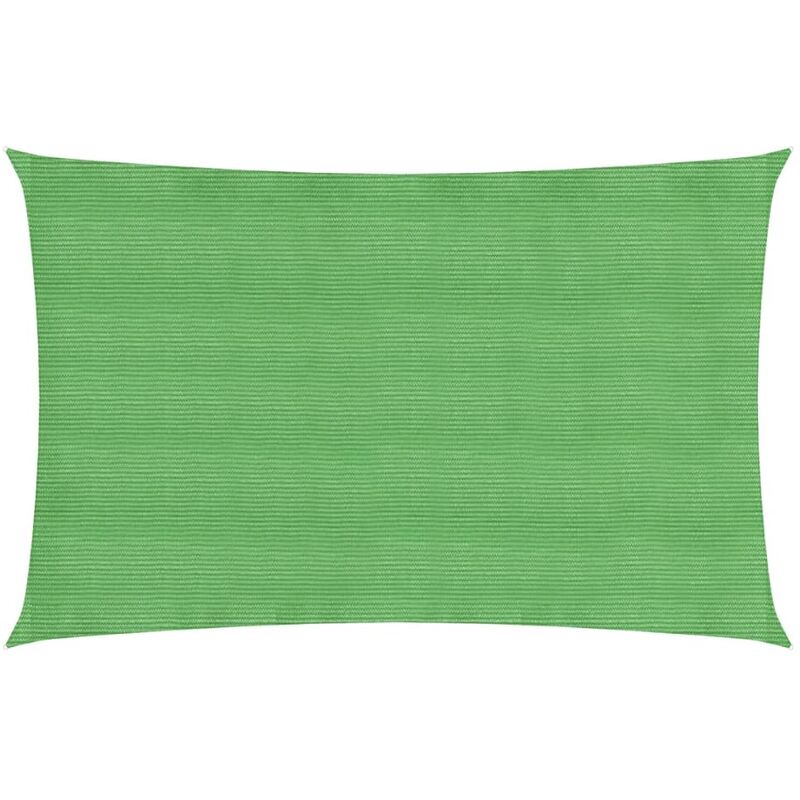 

Toldo de vela HDPE verde claro 160 g/m² 3x6 m