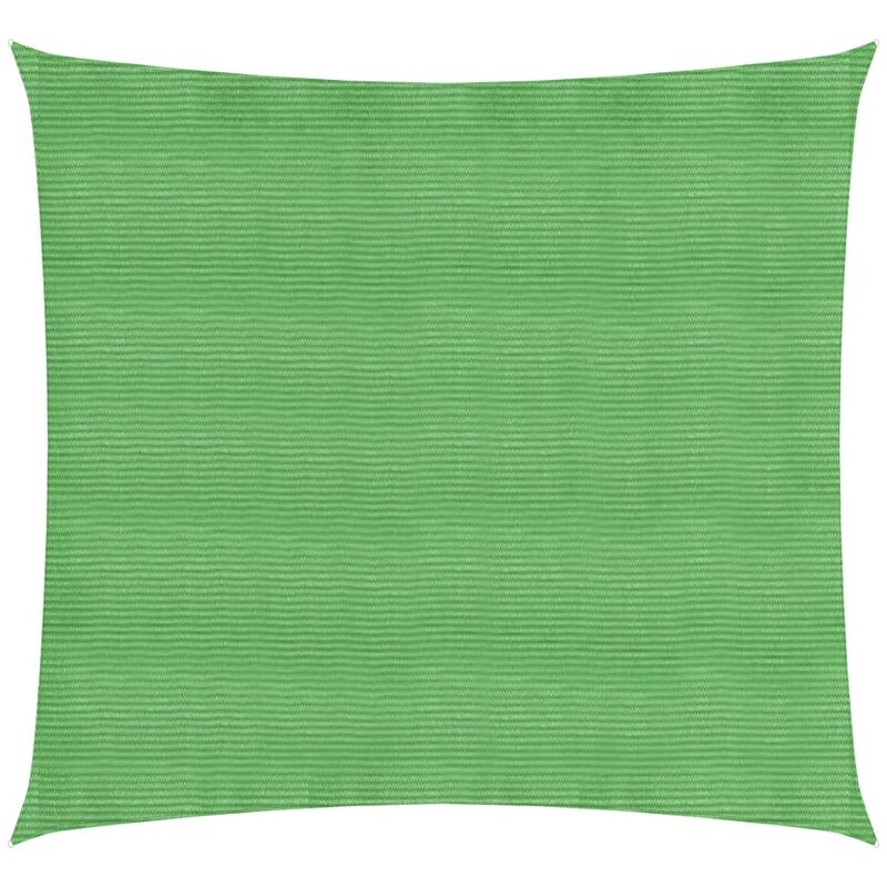 

Toldo de vela HDPE verde claro 160 g/m² 4x4 m