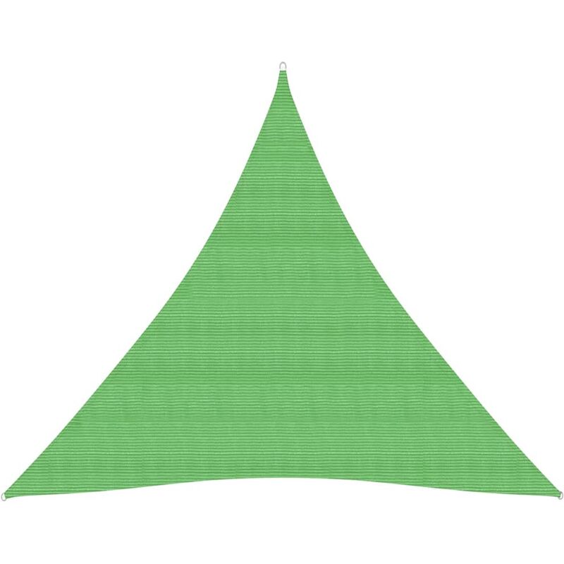 

Toldo de vela HDPE verde claro 160 g/m² 5x5x5 m