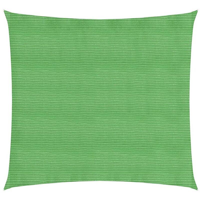 

Toldo de vela HDPE verde claro 160 g/m² 7x7 m