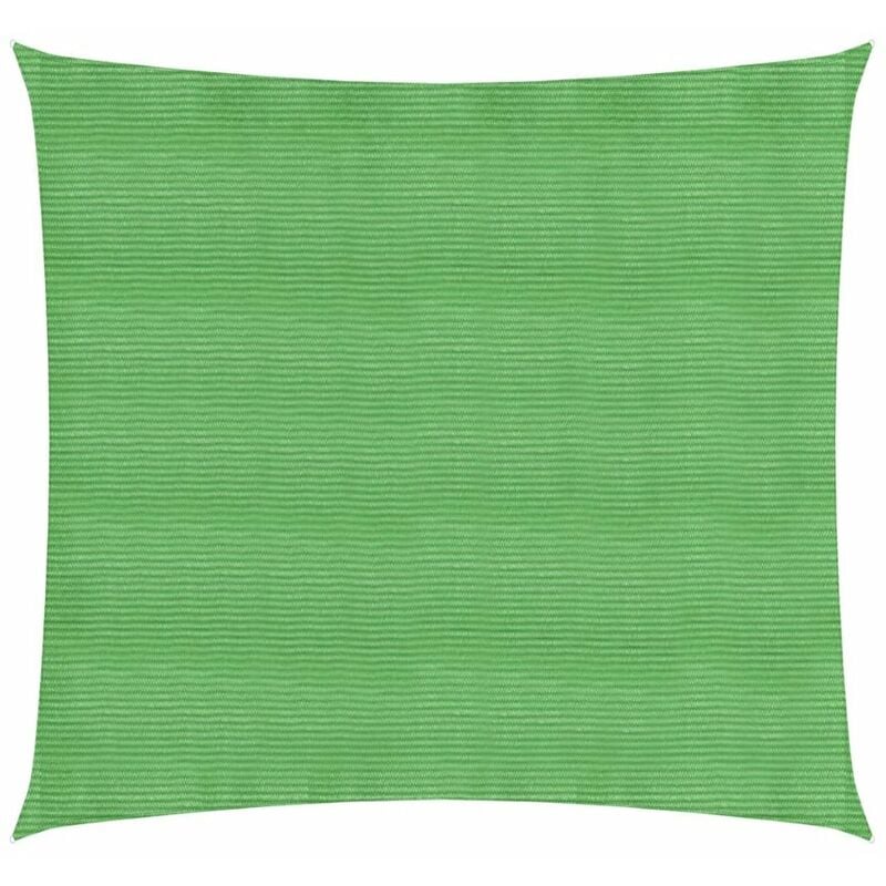

Toldo de vela HDPE verde claro 160 g/m2 2x2 m