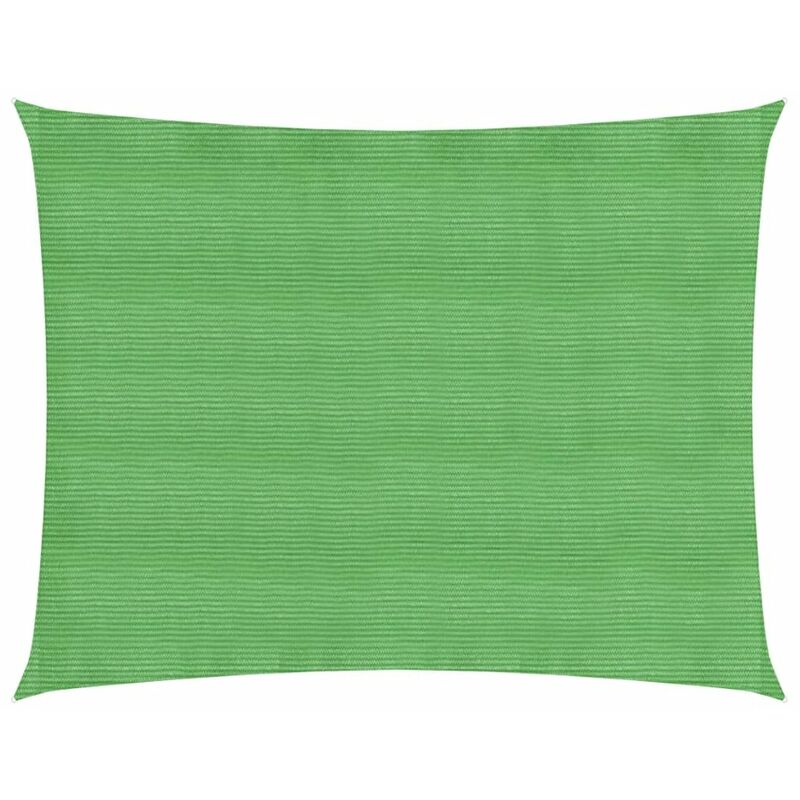 

Toldo de vela HDPE verde claro 160 g/m2 3,5x4,5 m
