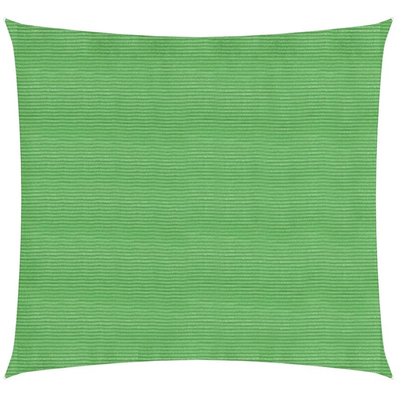 

Toldo de vela HDPE verde claro 160 g/m² 4x4 m - Verde