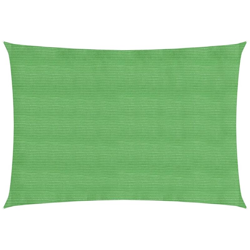 

Toldo de vela HDPE verde claro 160 g/m² 4x6 m - Verde