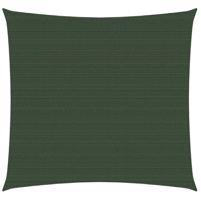 

Toldo de vela HDPE verde oscuro 160 g/m² 6x6 m