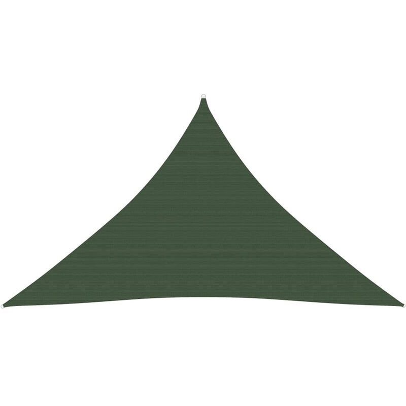 

Toldo de vela HDPE verde oscuro 160 g/m² 5x5x6 m