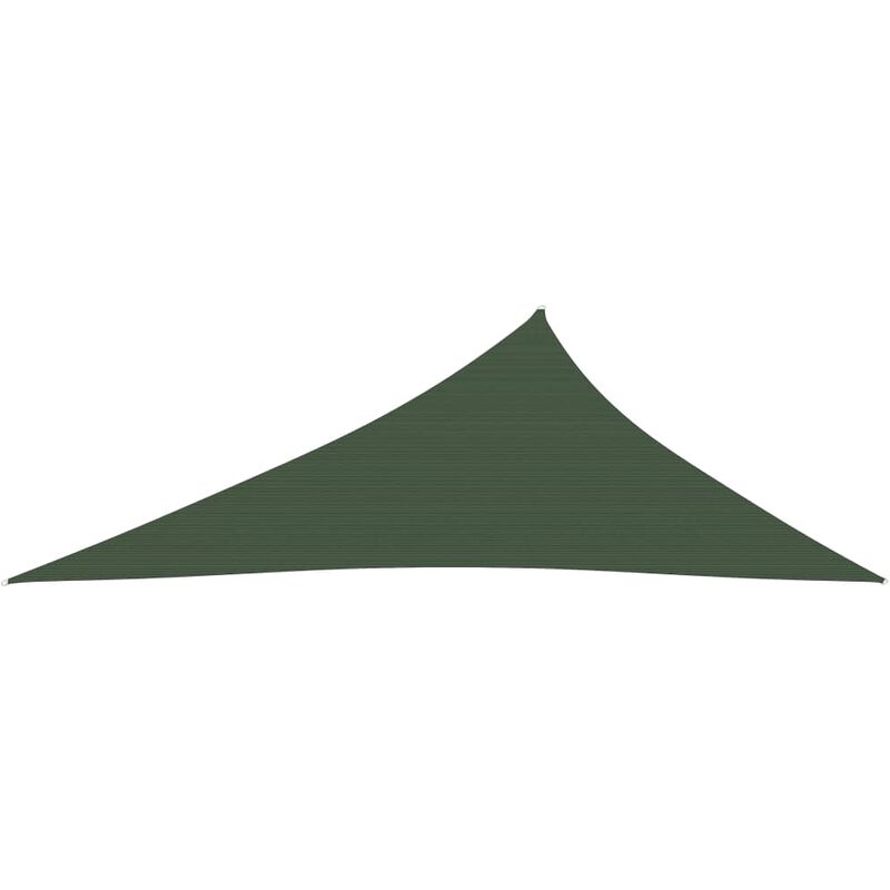 

Toldo de vela HDPE verde oscuro 160 g/m² 4x5x6,8 m - Verde