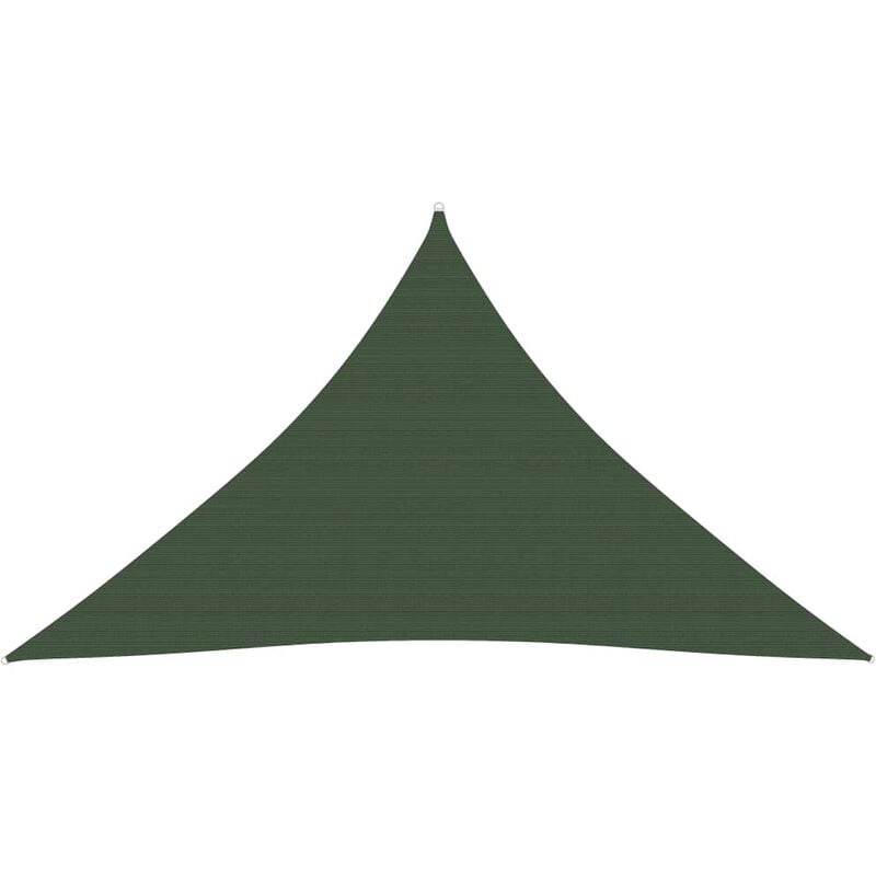 

Toldo de vela HDPE verde oscuro 160 g/m² 5x5x6 m - Verde