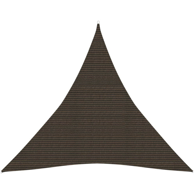 

Toldo de vela marron HDPE 160 g/m2 4,5x4,5x4,5 m