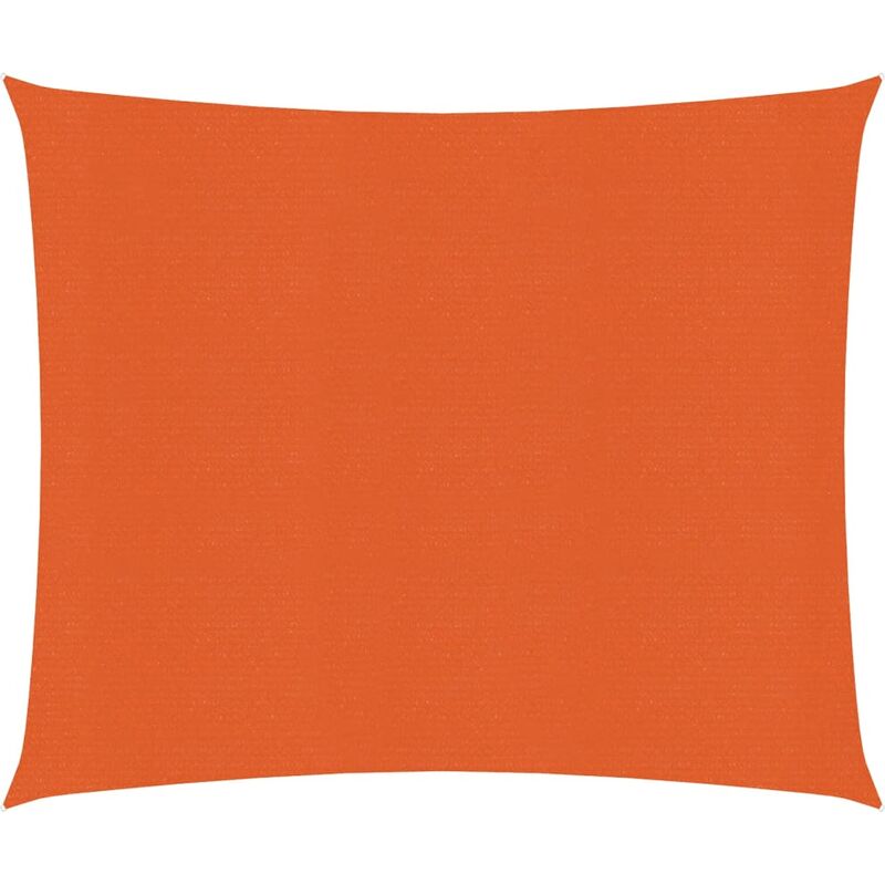 

Toldo de vela naranja HDPE 160 g/m² 2,5x2,5 m