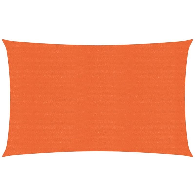 

Toldo de vela naranja HDPE 160 g/m² 2,5x4,5 m
