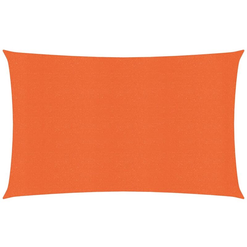 

Toldo de vela naranja HDPE 160 g/m² 3,5x5 m