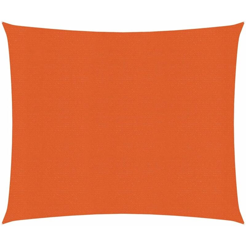 

Toldo de vela naranja HDPE 160 g/m2 2,5x2,5 m