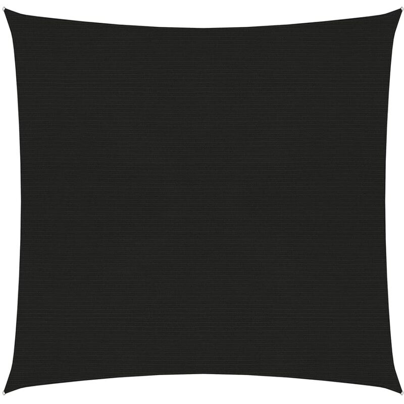 

Toldo de vela negro HDPE 160 g/m² 2,5x2,5 m