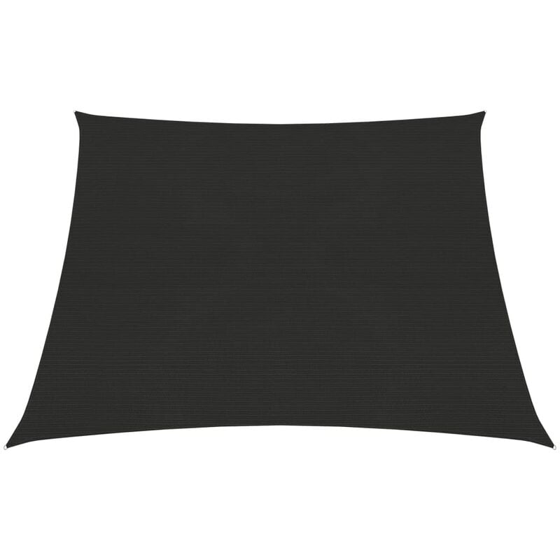 

Toldo de vela negro HDPE 160 g/m² 3/4x3 m