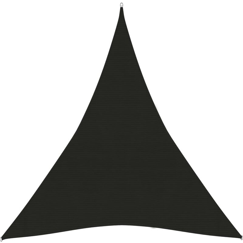 

Toldo de vela negro HDPE 160 g/m² 4x5x5 m