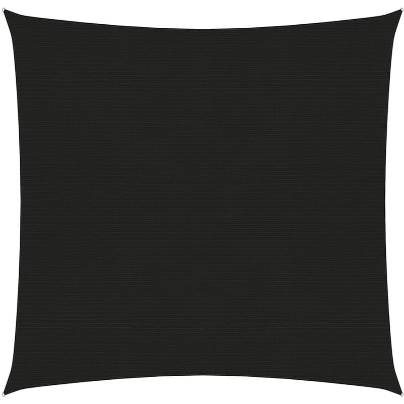 

Toldo de vela negro HDPE 160 g/m² 6x6 m