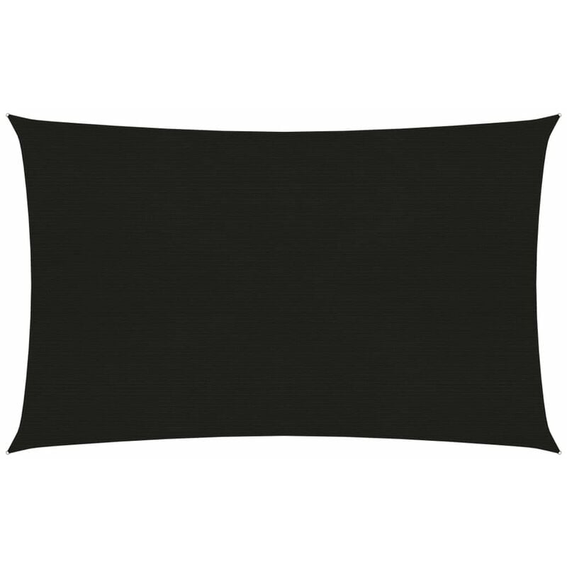 

Toldo de vela negro HDPE 160 g/m2 2x4,5 m