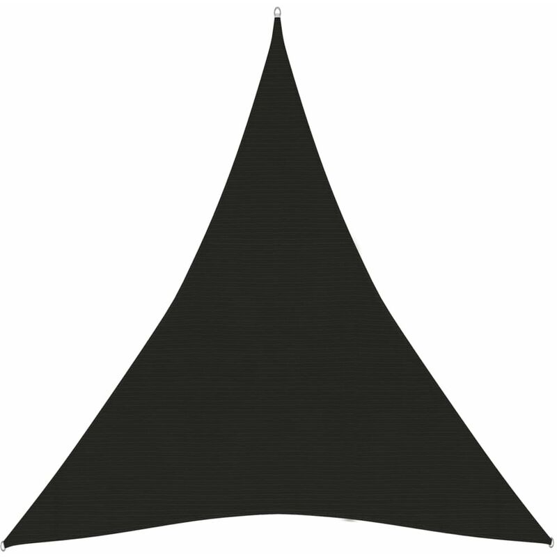 

Toldo de vela negro HDPE 160 g/m2 4x5x5 m