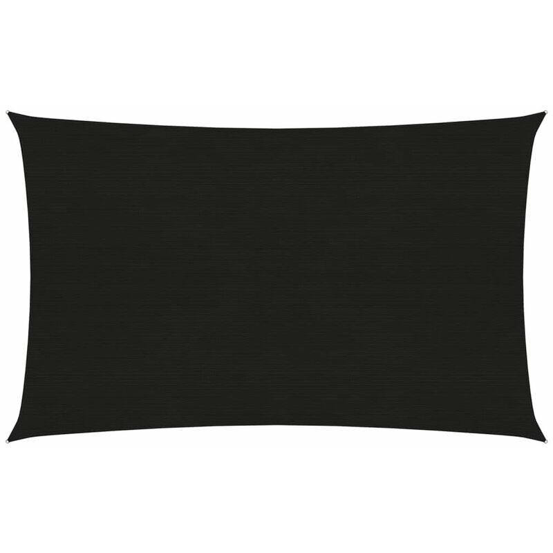 

Toldo de vela negro HDPE 160 g/m2 5x7 m