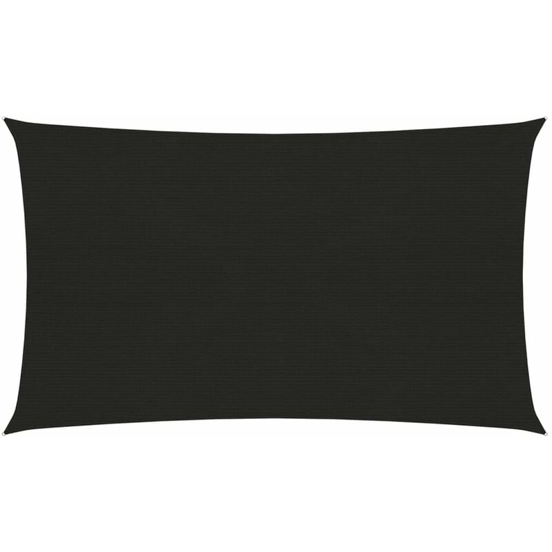 

Toldo de vela negro HDPE 160 g/m2 5x8 m