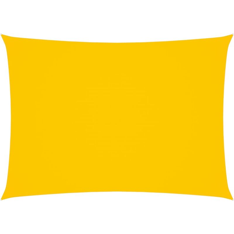 

Toldo de vela rectangular de tela oxford amarillo 2x4 m - Amarillo