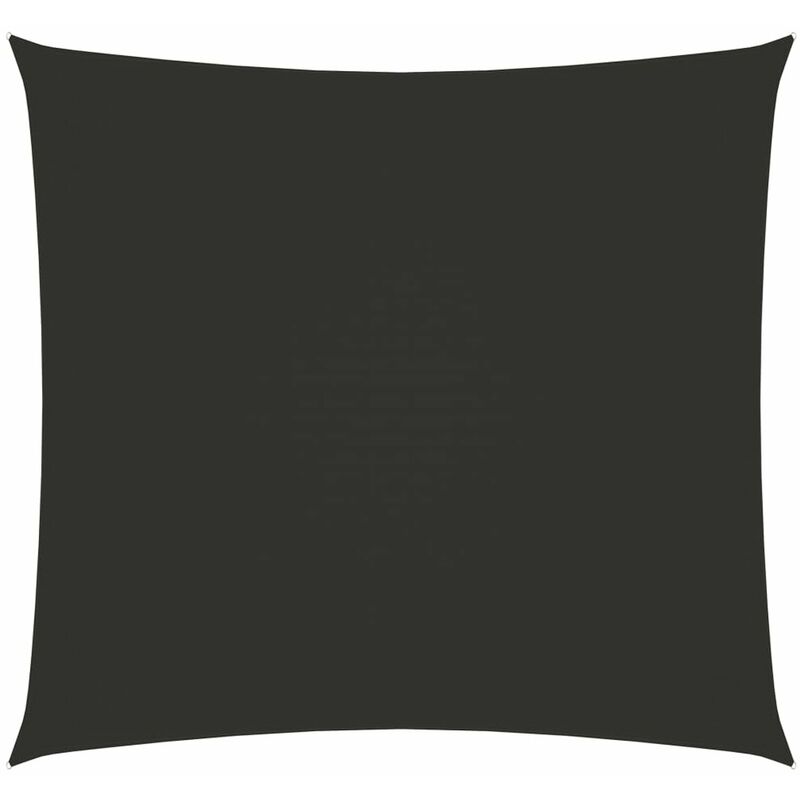 

Toldo de vela rectangular de tela oxford antracita 2x2,5 m