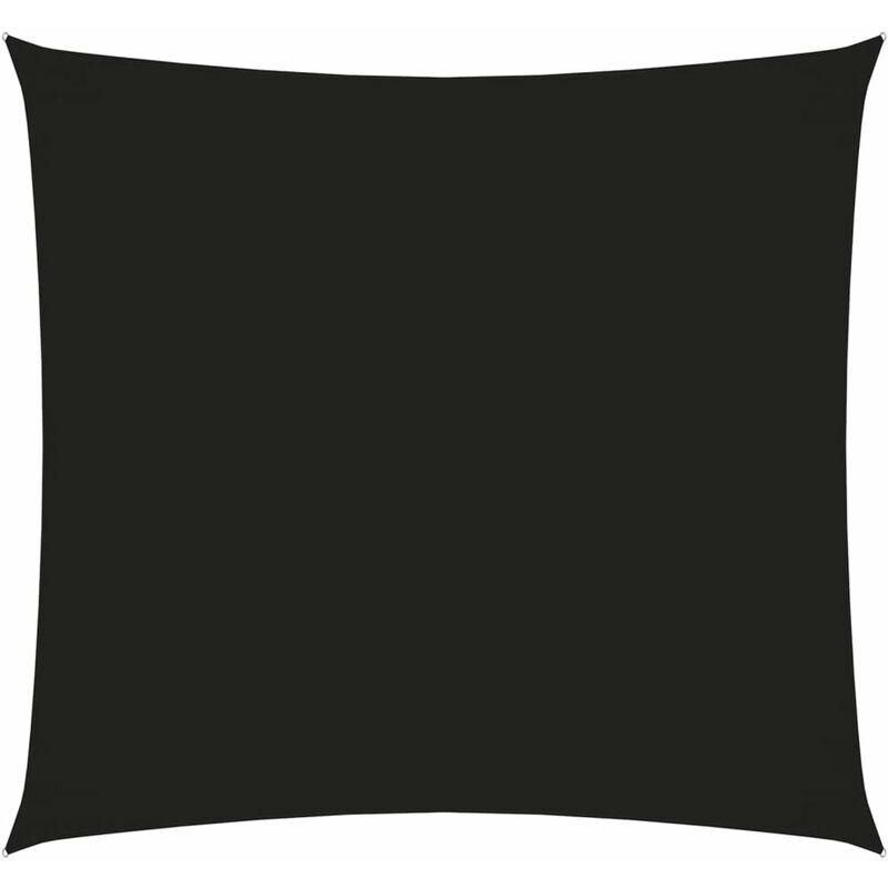 

Happyshopping - Toldo de vela rectangular de tela oxford negro 2x2,5 m
