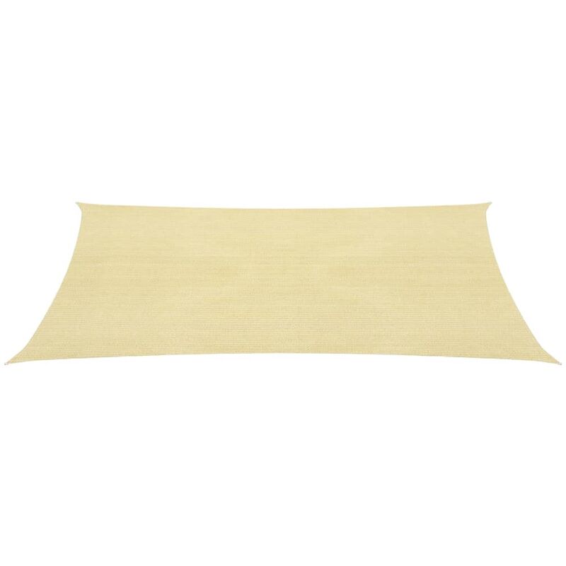 

Toldo de vela rectangular HDPE 2x4m beige - Beige