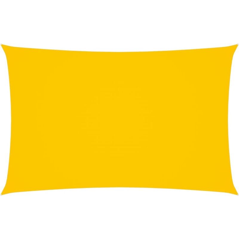 

Toldo de vela rectangular tela oxford amarillo 5x8 m