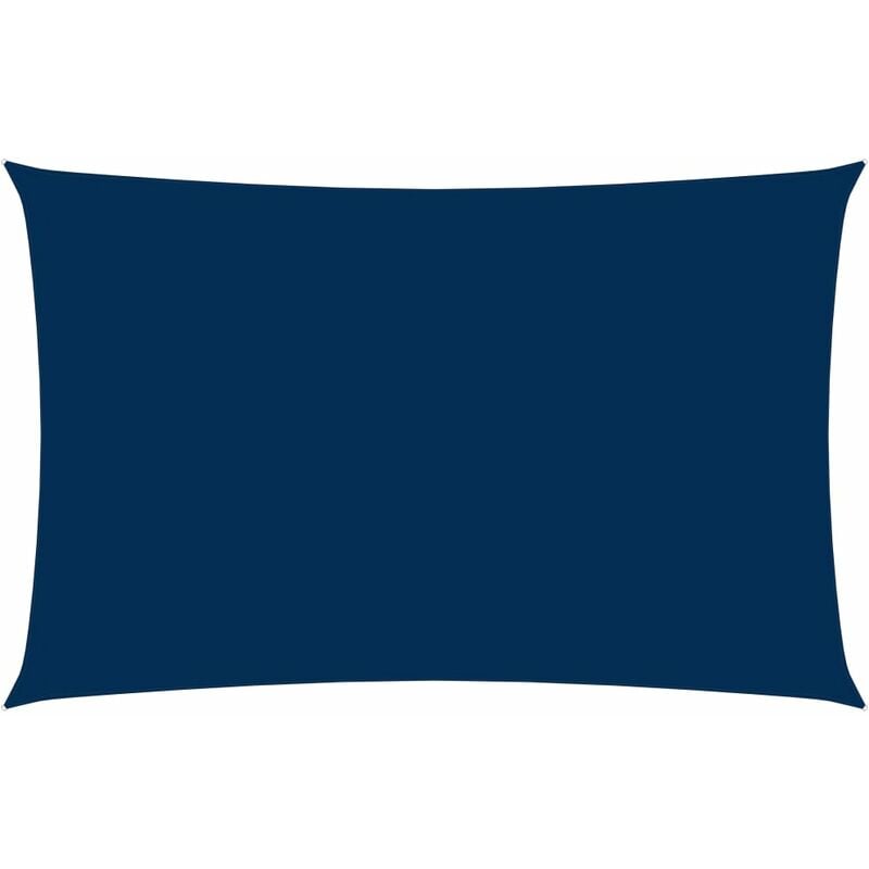 

BHD - Toldo de vela rectangular tela oxford azul 4x7 m