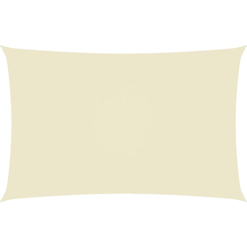

BHD - Toldo de vela rectangular tela oxford crema 4x7 m