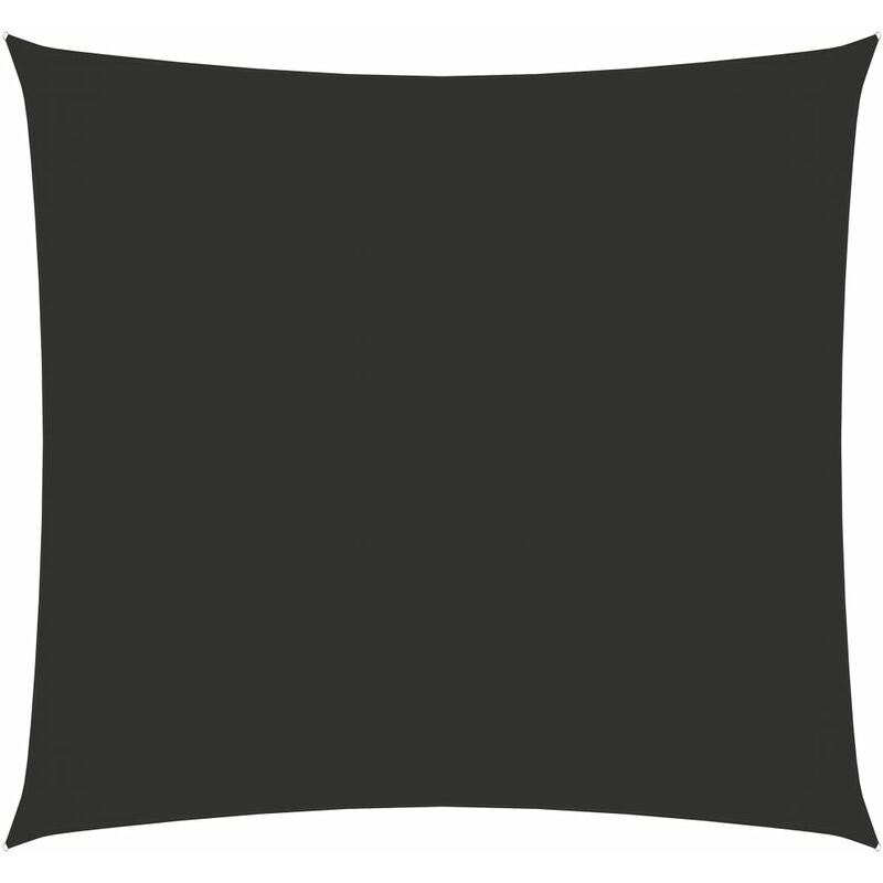 

Toldo de vela rectangular tela oxford gris antracita 2,5x3 m - Antracita