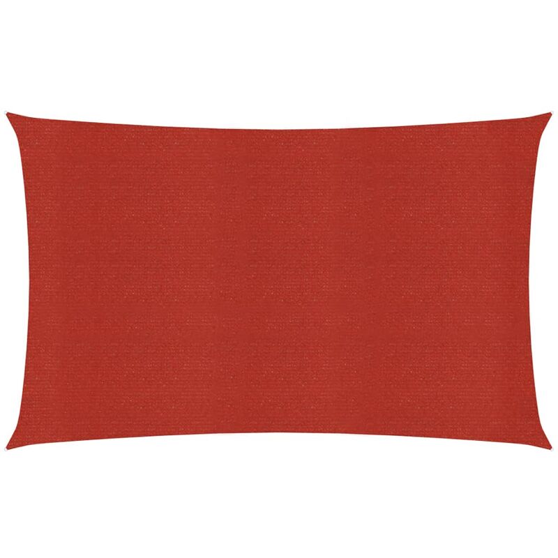 

Toldo de vela rojo HDPE 160 g/m² 3x4 m