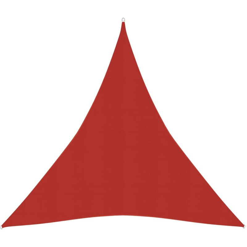 

Toldo de vela rojo HDPE 160 g/m² 4x5x5 m