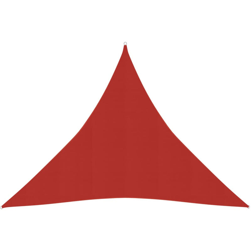 

Toldo de vela rojo HDPE 160 g/m² 4,5x4,5x4,5 m