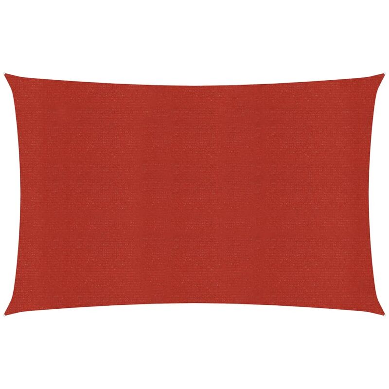 

Toldo de vela rojo HDPE 160 g/m² 3x4,5 m - Rojo