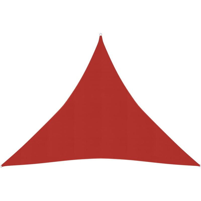 

Toldo de vela rojo HDPE 160 g/m² 5x5x5 m - Rojo