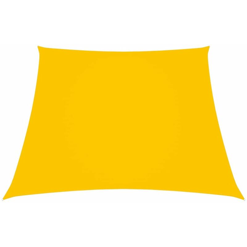

Toldo de vela tela oxford trapecio amarillo 3/4x3 m