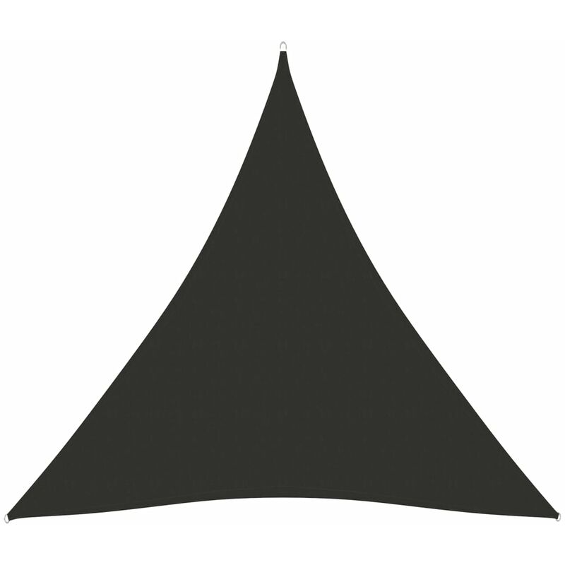 

Toldo de vela triangular de tela oxford antracita 4,5x4,5x4,5 m