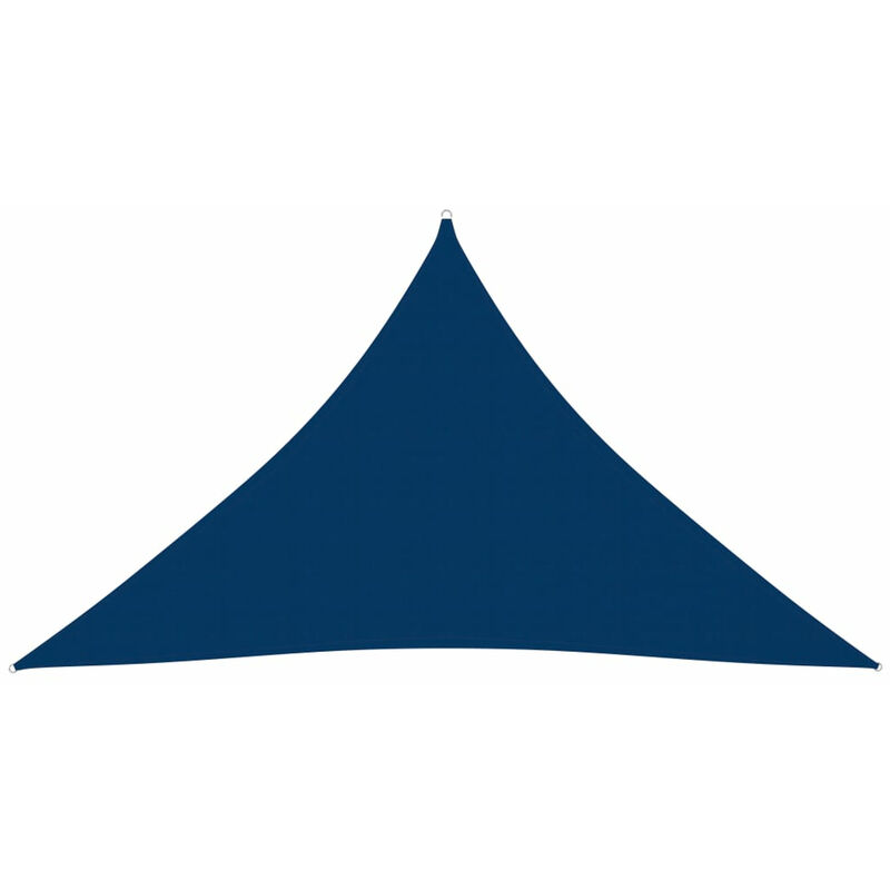 

Toldo de vela triangular de tela oxford azul 3,5x3,5x4,9m