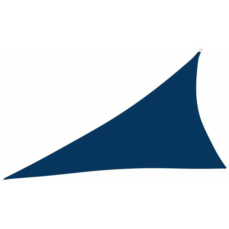 

Toldo de vela triangular de tela oxford azul 3x4x5 m
