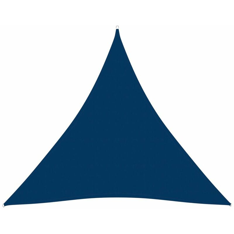 

Toldo de vela triangular tela oxford azul 4,5x4,5x4,5 m