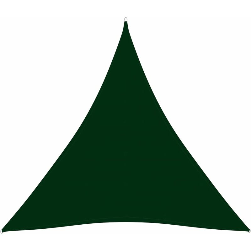 

Toldo de vela triangular tela oxford verde oscuro 3,6x3,6x3,6 m - Verde