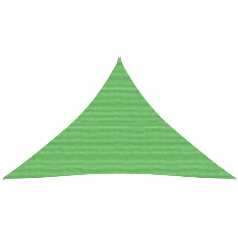 

Toldo de vela verde claro HDPE 160 g/m² 3x3x4,2 m