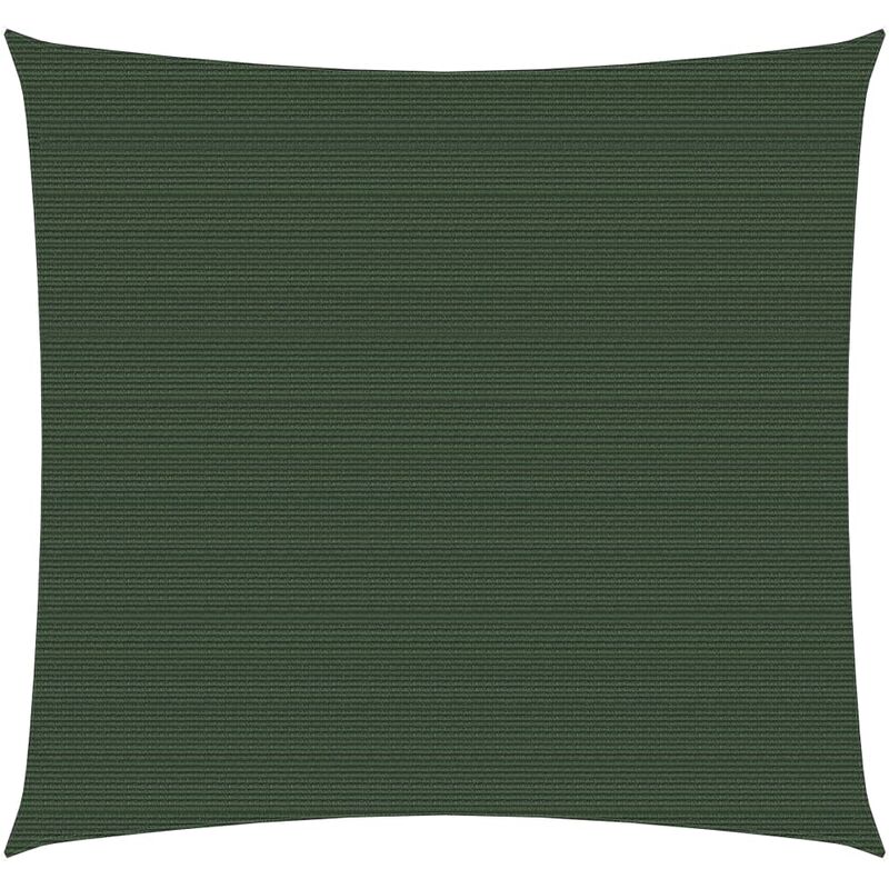 

Toldo de vela verde oscuro HDPE 160 g/m² 2x2 m