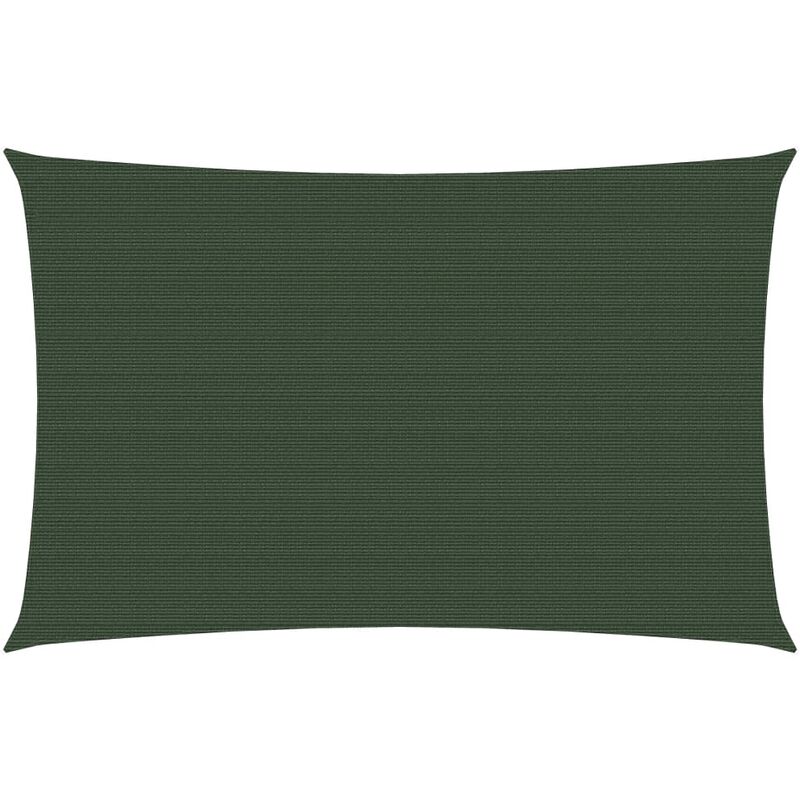 

Toldo de vela verde oscuro HDPE 160 g/m² 2x4,5 m