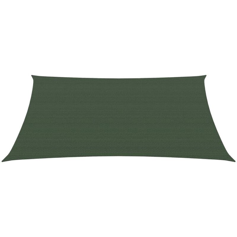 

Toldo de vela verde oscuro HDPE 160 g/m² 3/4x3 m