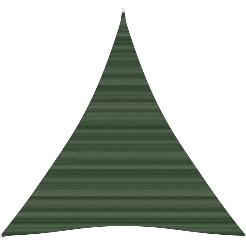 

Toldo de vela verde oscuro HDPE 160 g/m² 3x4x5 m