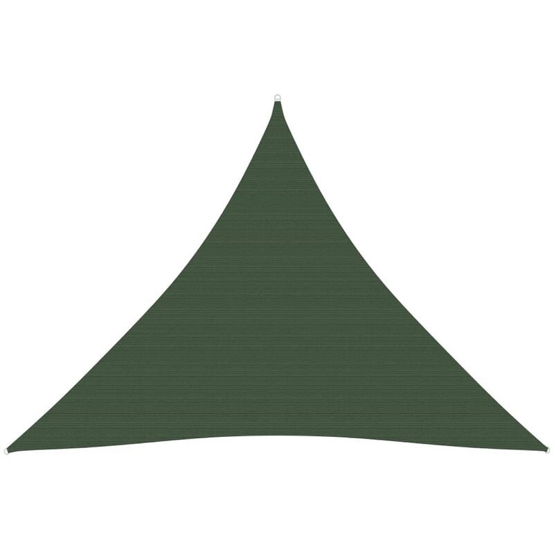 

Toldo de vela verde oscuro HDPE 160 g/m² 4,5x4,5x4,5 m